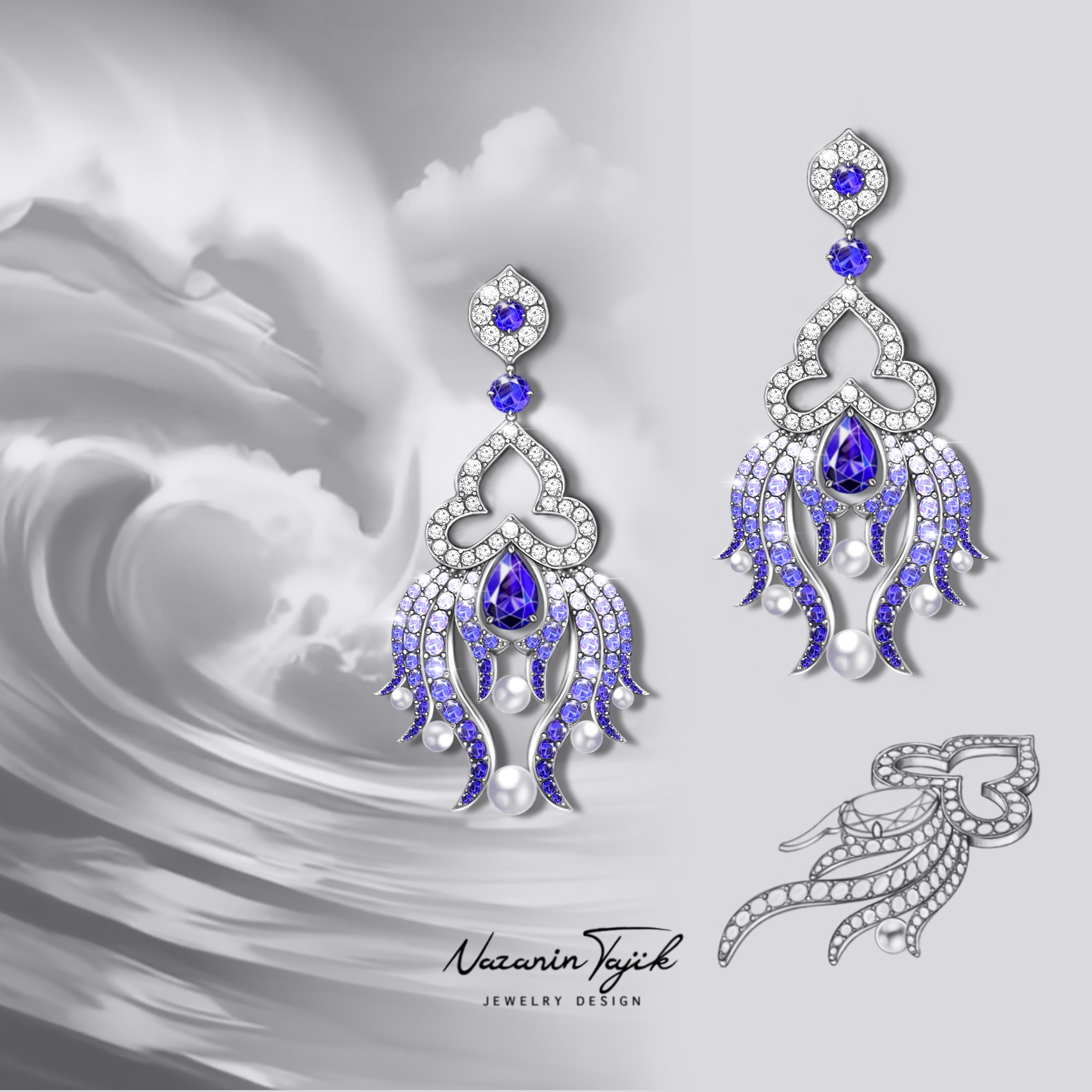Aurelie by Nazanin Tajik| Jewelry Artist